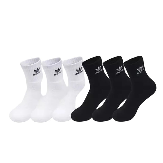 ADIDAS QUARTER SOCKS (6 PAIR)