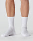 ATHLETIC CREW SOCKS (3 PAIR) (White)