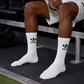 ADIDAS ATHLETIC CREW SOCKS (6 PAIR)